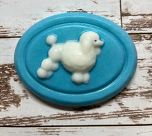 Load image into Gallery viewer, White Poodle Oval Soap
