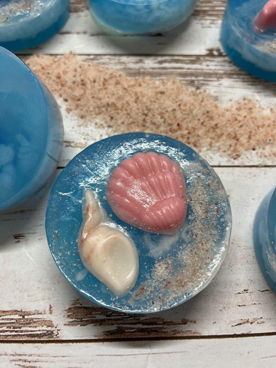 Seashell Round soap