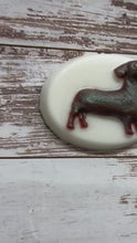 Load and play video in Gallery viewer, Dachshund Oval Soap
